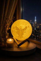 Beşiktaş 3d Dekoratif Ay Gece Lambası Moon Lamp Pilli(13cm)