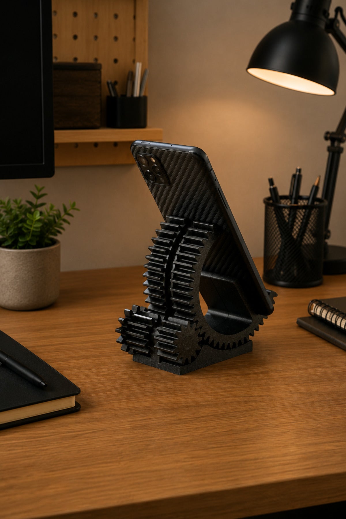 GearStand Mekanik Tasarım Telefon Standı