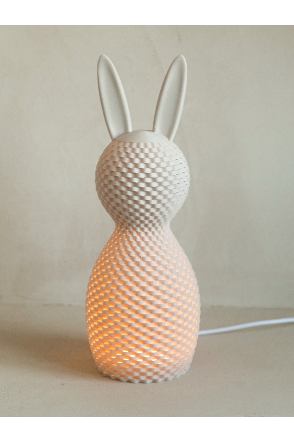 Bunnyra Glow Minimal Dekoratif Masa Lambası Sevimli Tavşan Tasarımı