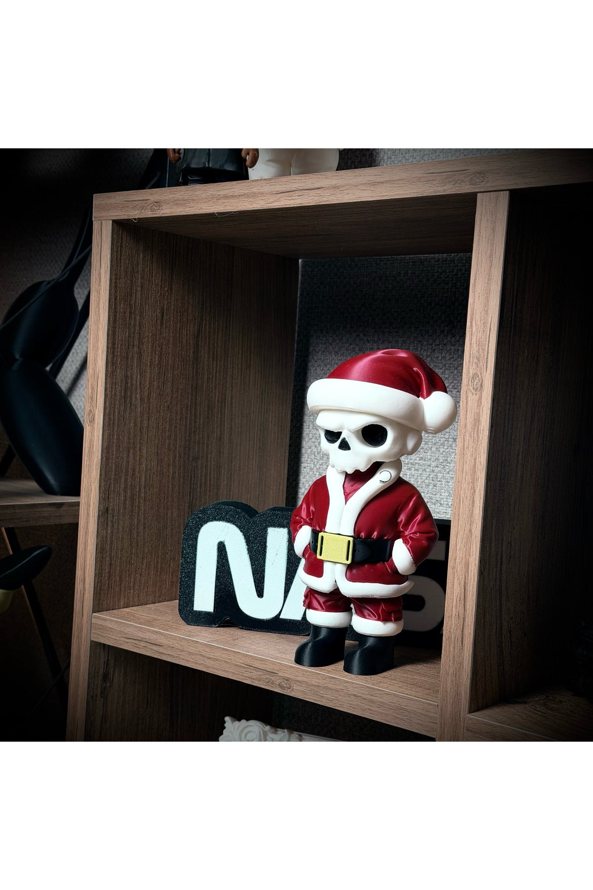 Kuru Kafa Noel Baba Özel Seri Kırmızı | Özel Seri Koleksiyon Ürünü Oyuncak Figür