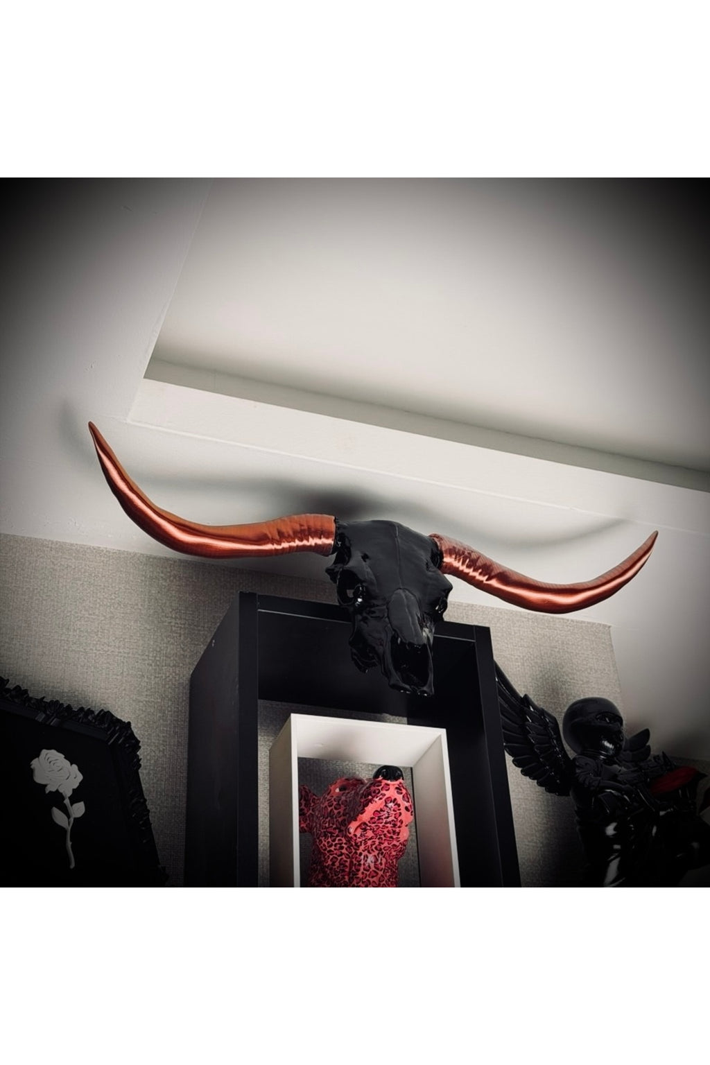 Black Horn Dekoratif Duvar Objesi