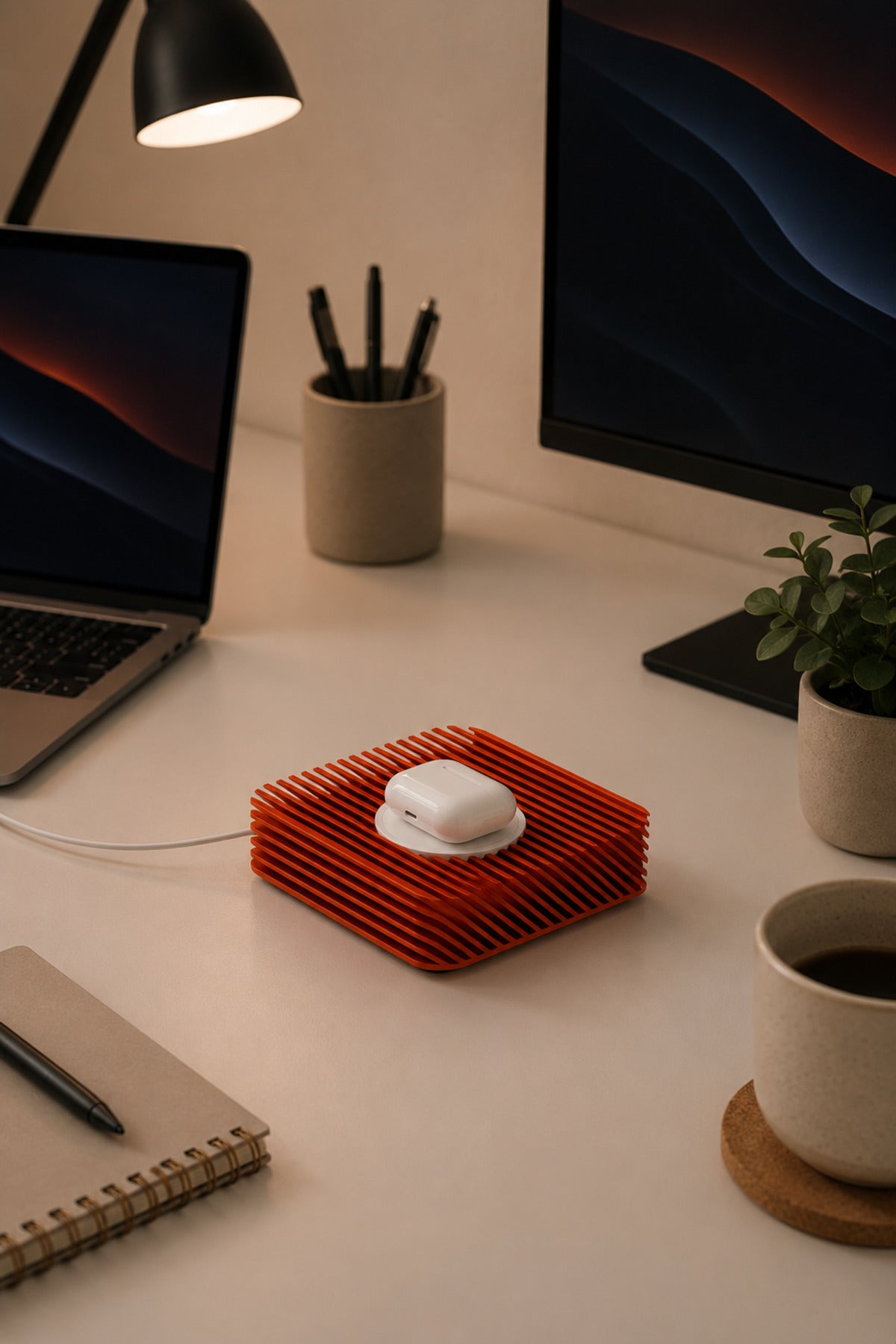 WaveGrid MagSafe Uyumlu Kablosuz Şarj Standı