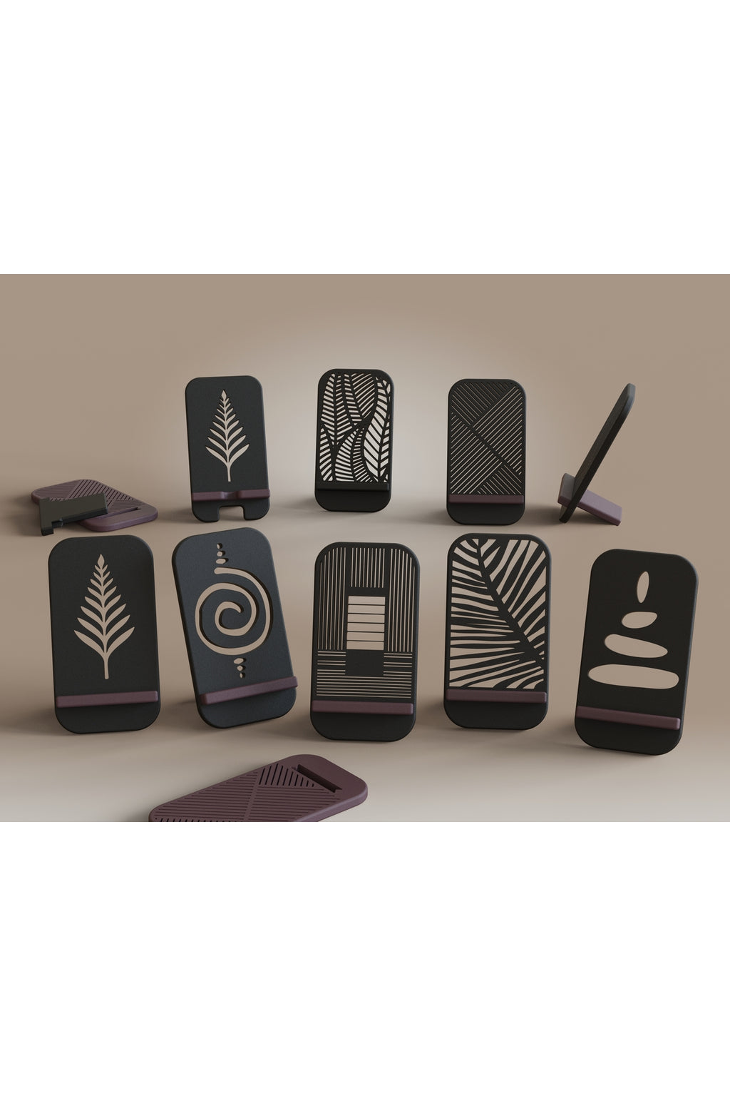 PatternStand Desenli Telefon Standı Serisi