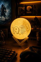 Beşiktaş 3d Dekoratif Ay Gece Lambası Moon Lamp Pilli(13cm)