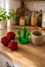BloomCactus 5’li Dekoratif Saklama Kabı Seti