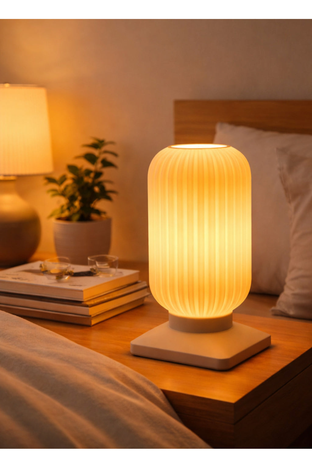 Solvian Ember Masa Lambası Modern Gece Lambası Yumuşak Işık Dekoratif