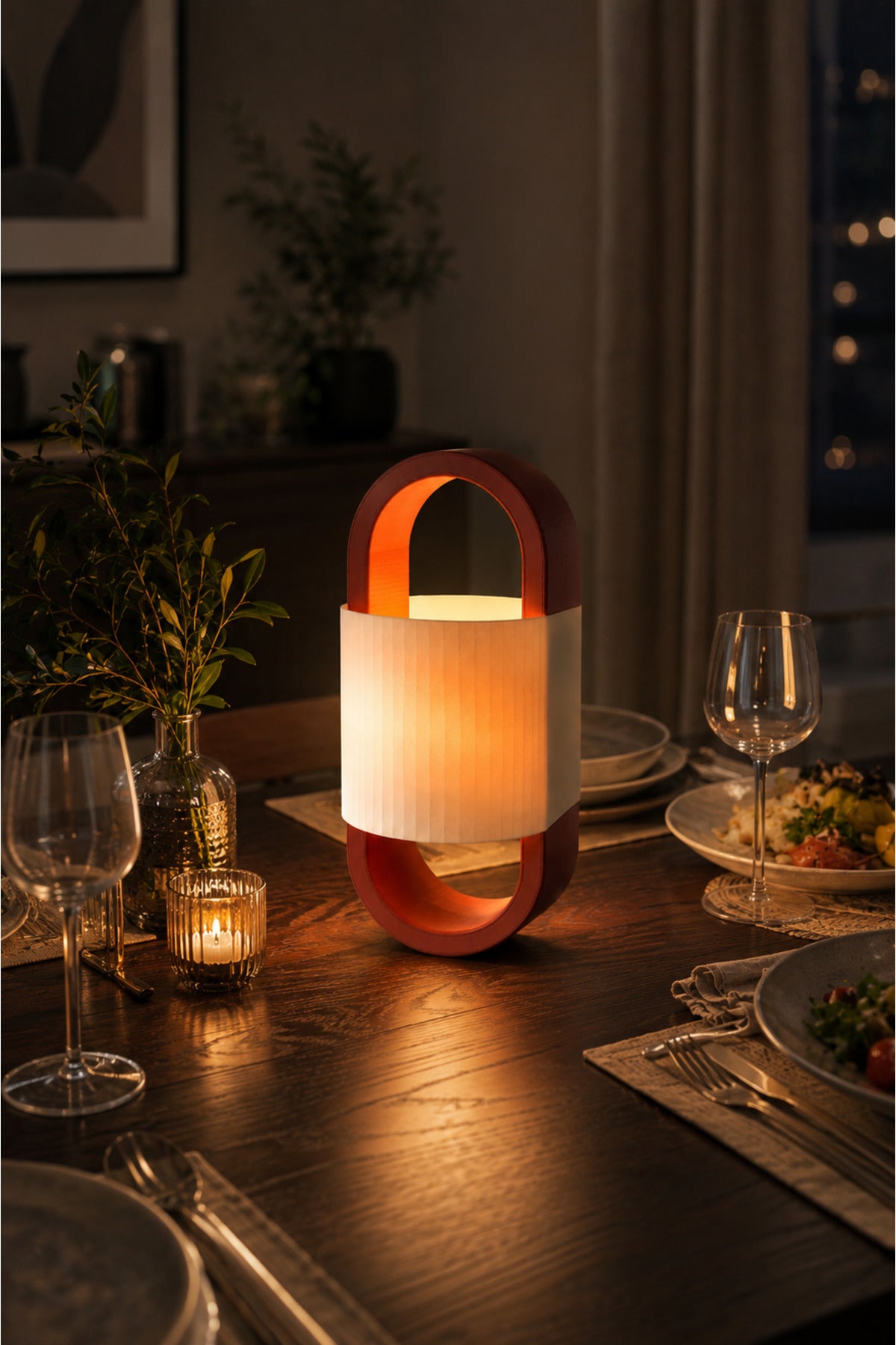 CapsuleBox Modern Pilli Mumluk Dekoratif Ortam Aydınlatması