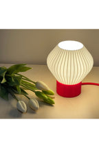Ruby Glow Modern Gece Lambası Küre Tasarımlı Dekoratif Işık