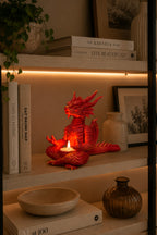 DragonFlame Dekoratif Mumluk