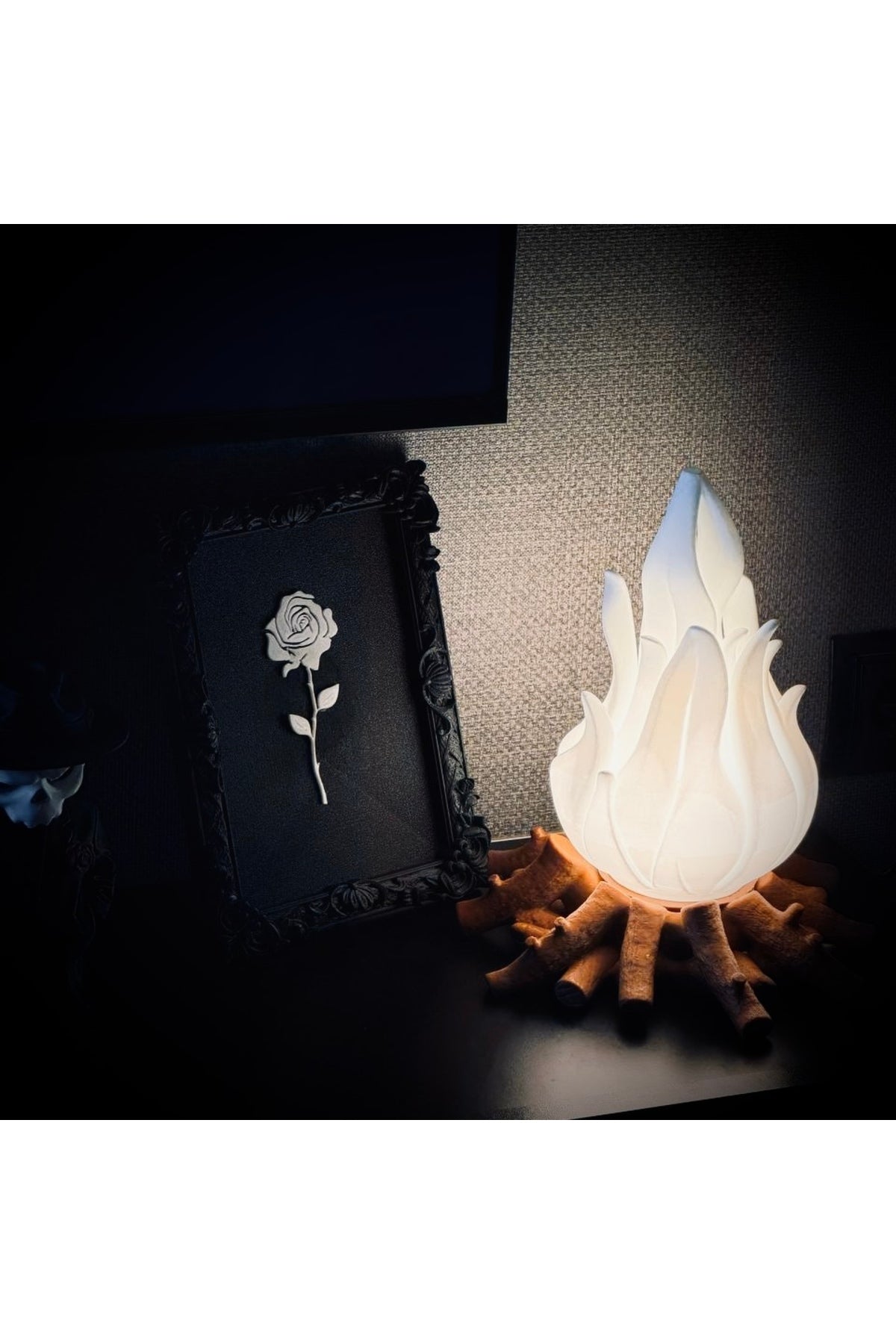 Campfire Dekoratif Masa Lambası