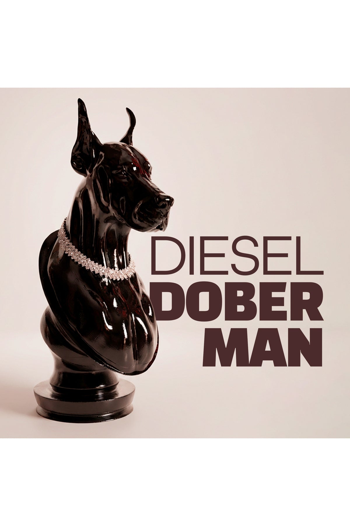 DIESEL DOBERMAN Dekoratif Doberman Büst