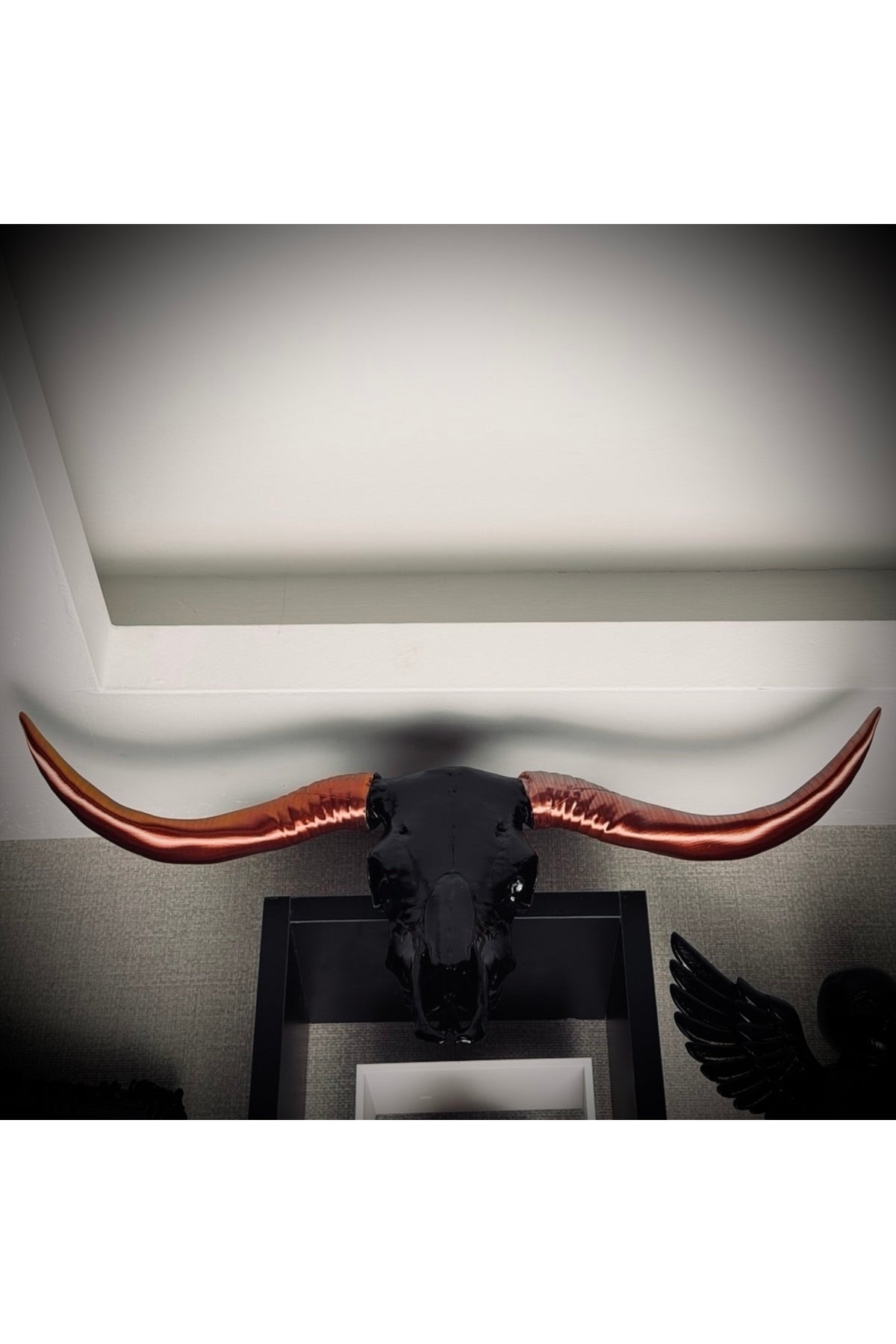 Black Horn Dekoratif Duvar Objesi