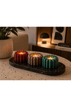 FloraGlow Candle Holder | Dekoratif Pilli Mumluk