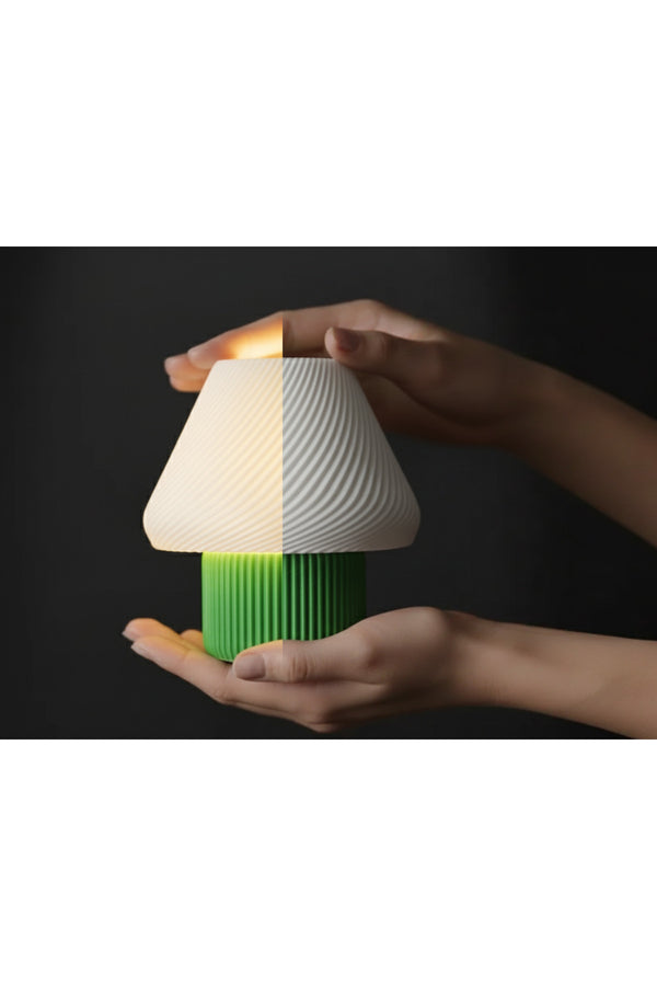 Yeşil Lumiform Mini Lamp | Dekoratif LED Gece Lambası