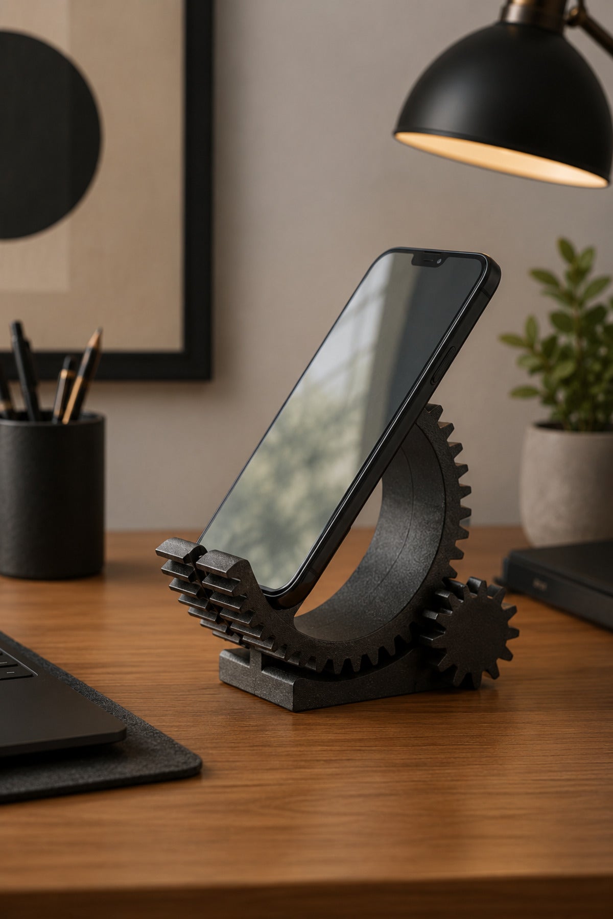 GearStand Mekanik Tasarım Telefon Standı