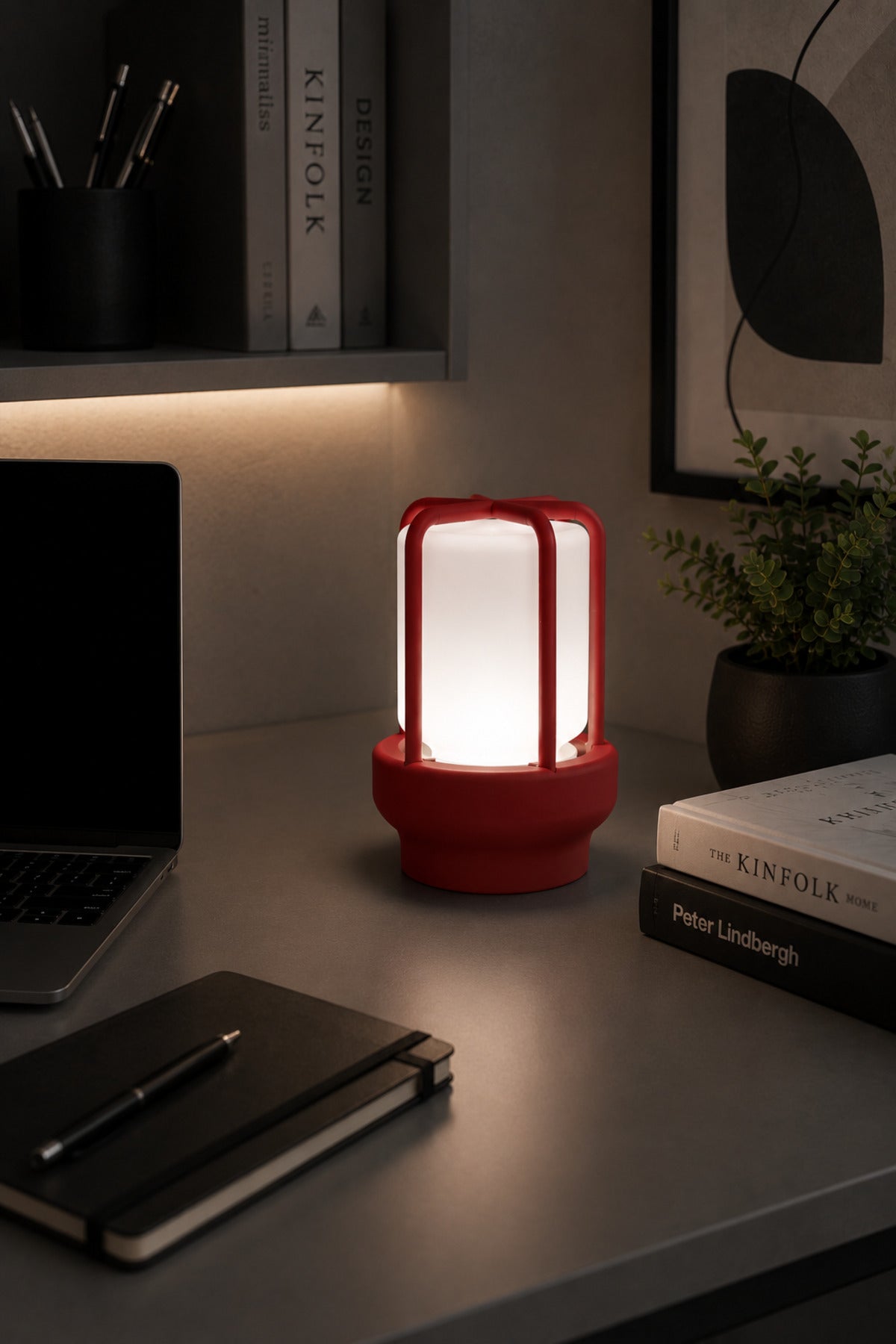 Modern Minimalist LED Gece Lambası – Dekoratif Ortam Işığı | 3 Renk Seçeneği
