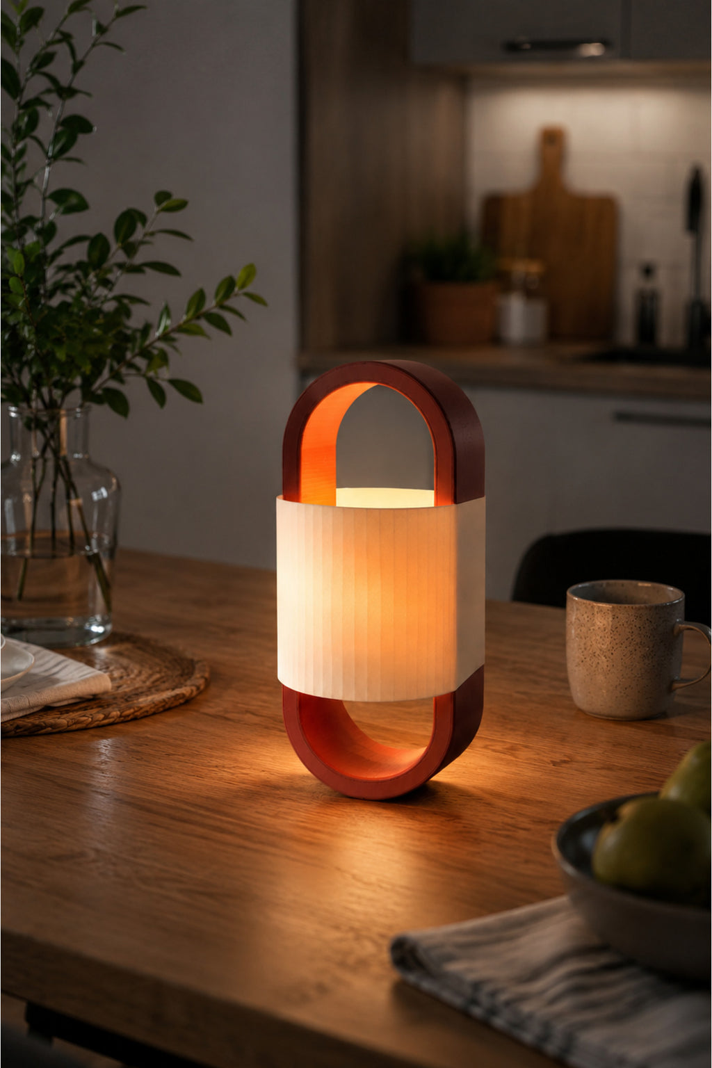 CapsuleBox Modern Pilli Mumluk Dekoratif Ortam Aydınlatması