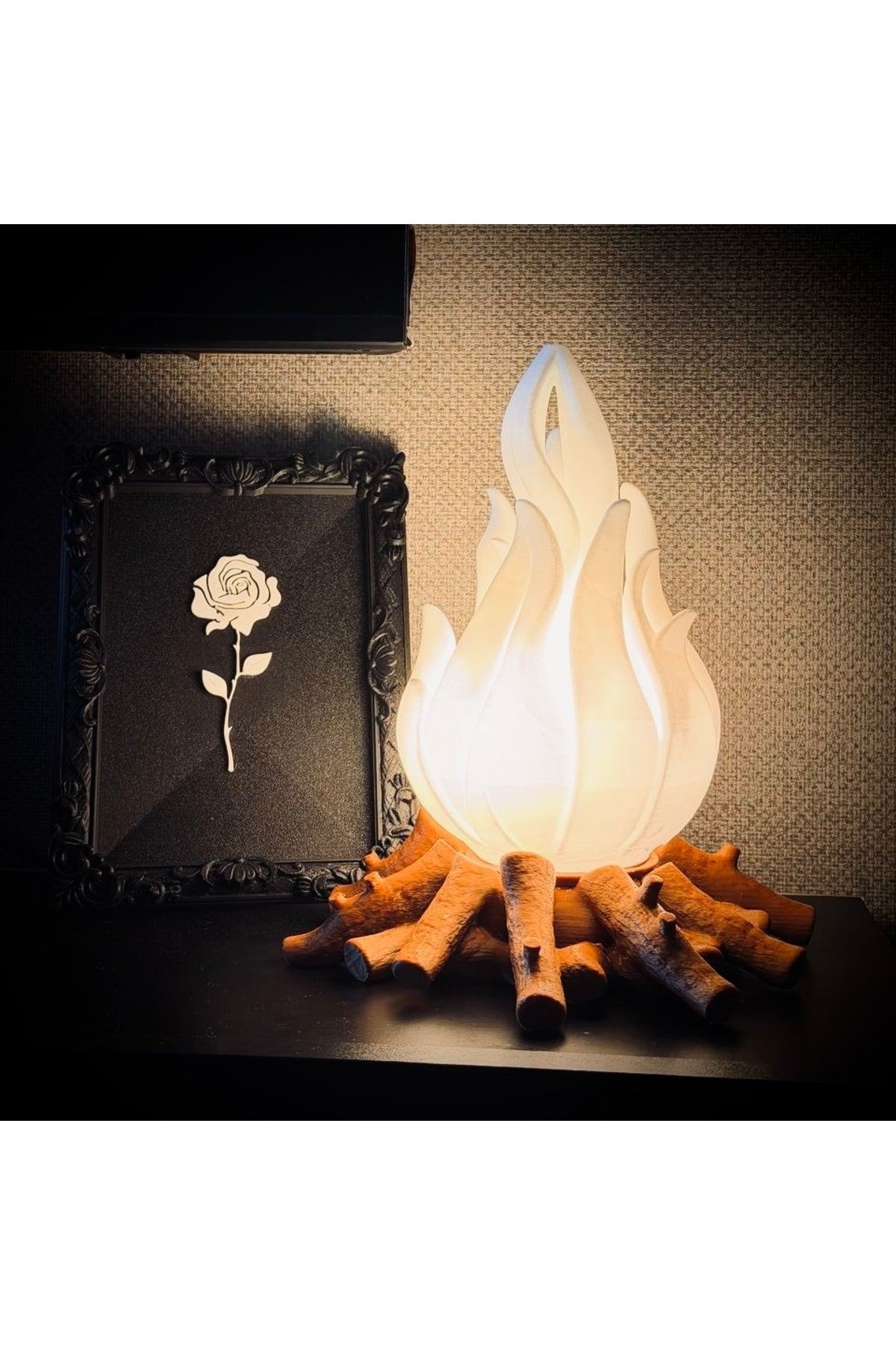 Campfire Dekoratif Masa Lambası