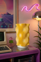 WAVY LAMP Premium Dekoratif Abajur – Modern Tasarım Gece Lambası, Ortam Işığı