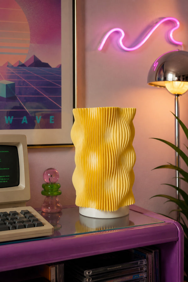 WAVY Lamp Premium Dekoratif Abajur – Modern Tasarım Gece Lambası, Ortam Işığı