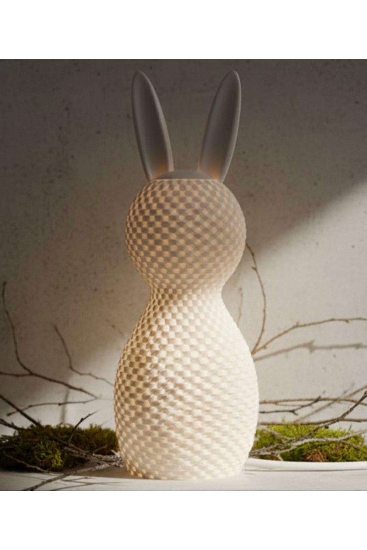 Bunnyra Glow Minimal Dekoratif Masa Lambası Sevimli Tavşan Tasarımı