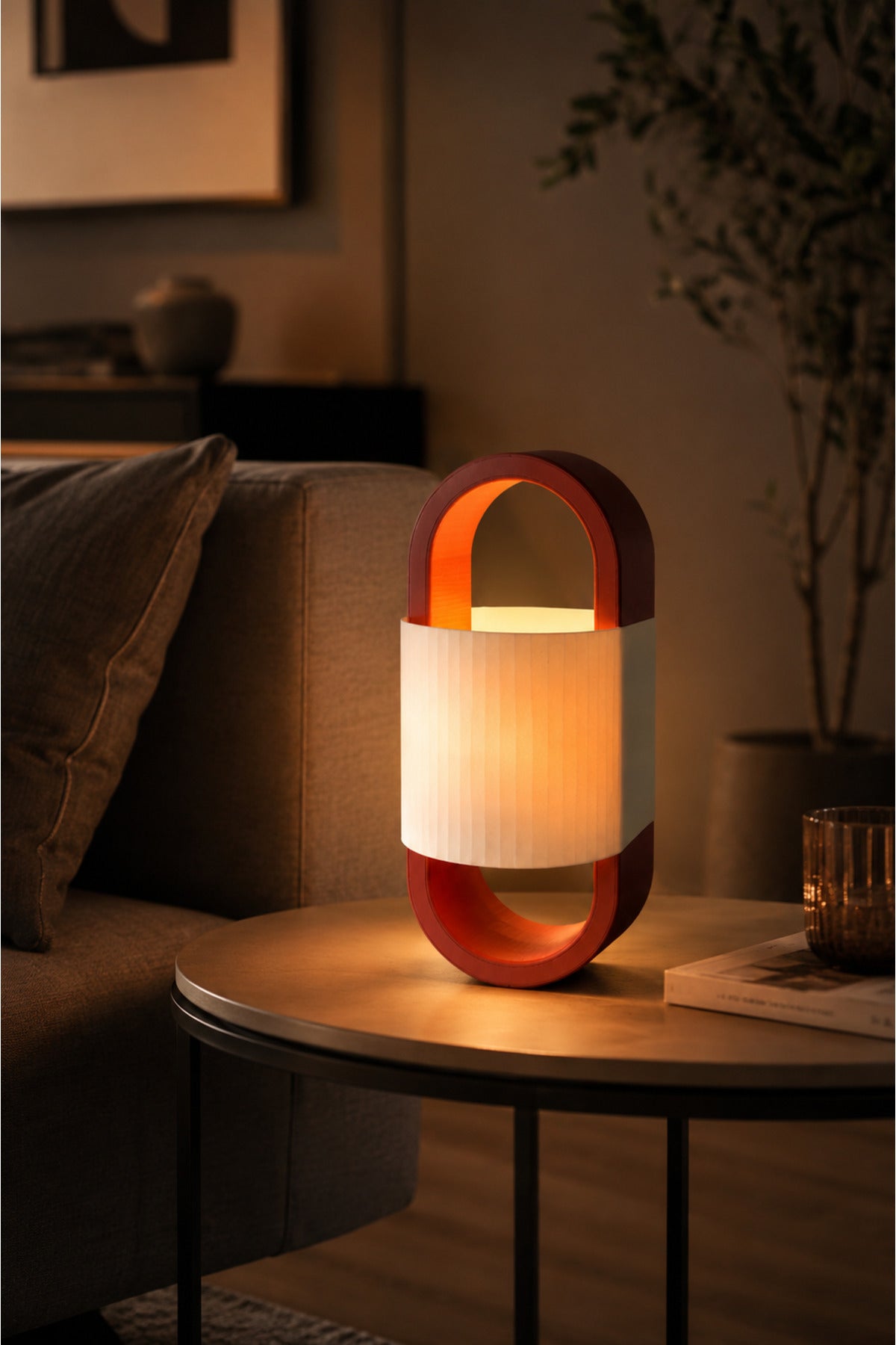 CapsuleBox Modern Pilli Mumluk Dekoratif Ortam Aydınlatması