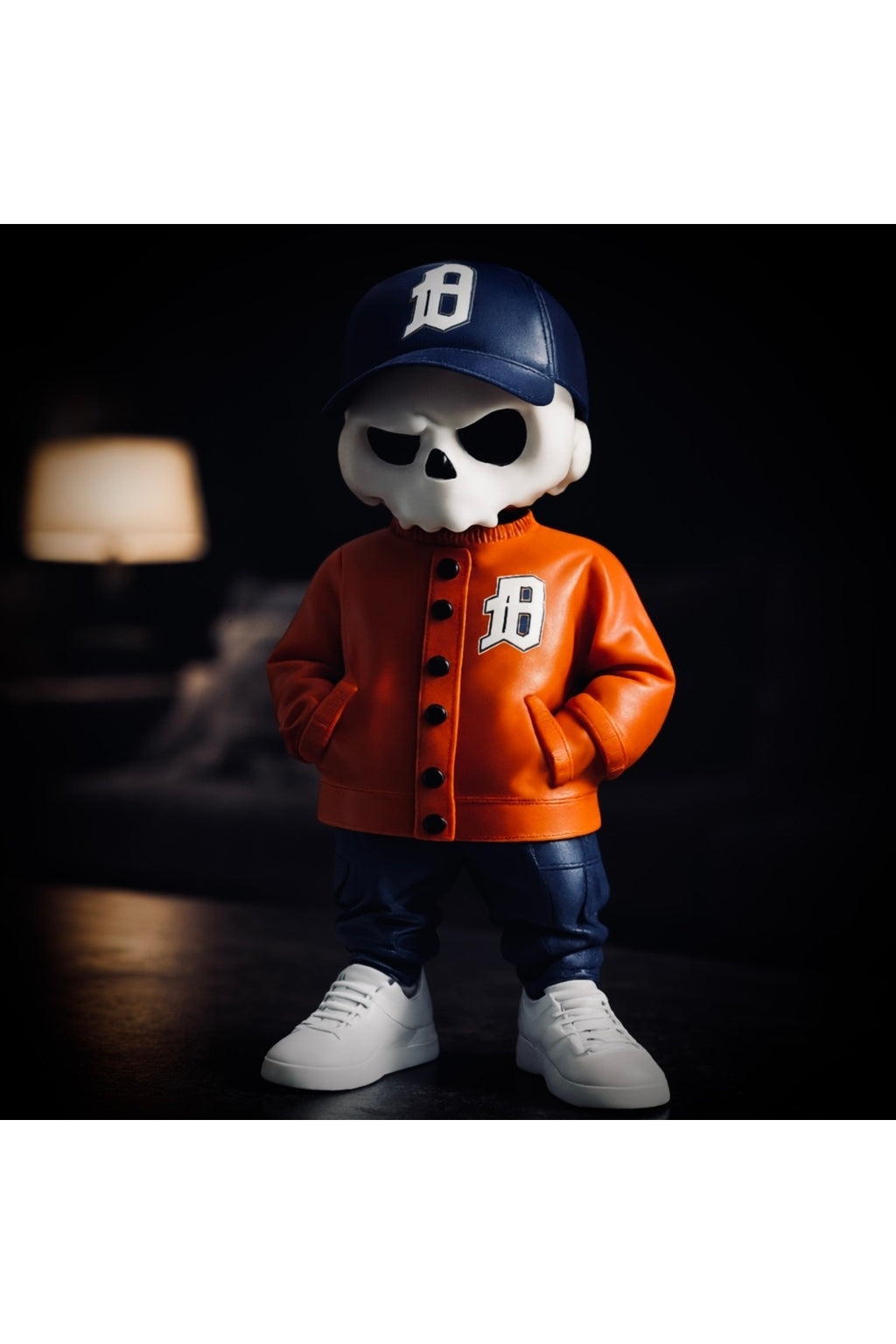 Kuru Kafa Old School Detroit Tigers Kombin Turuncu | Özel Seri Koleksiyon Ürünü Oyuncak Figür