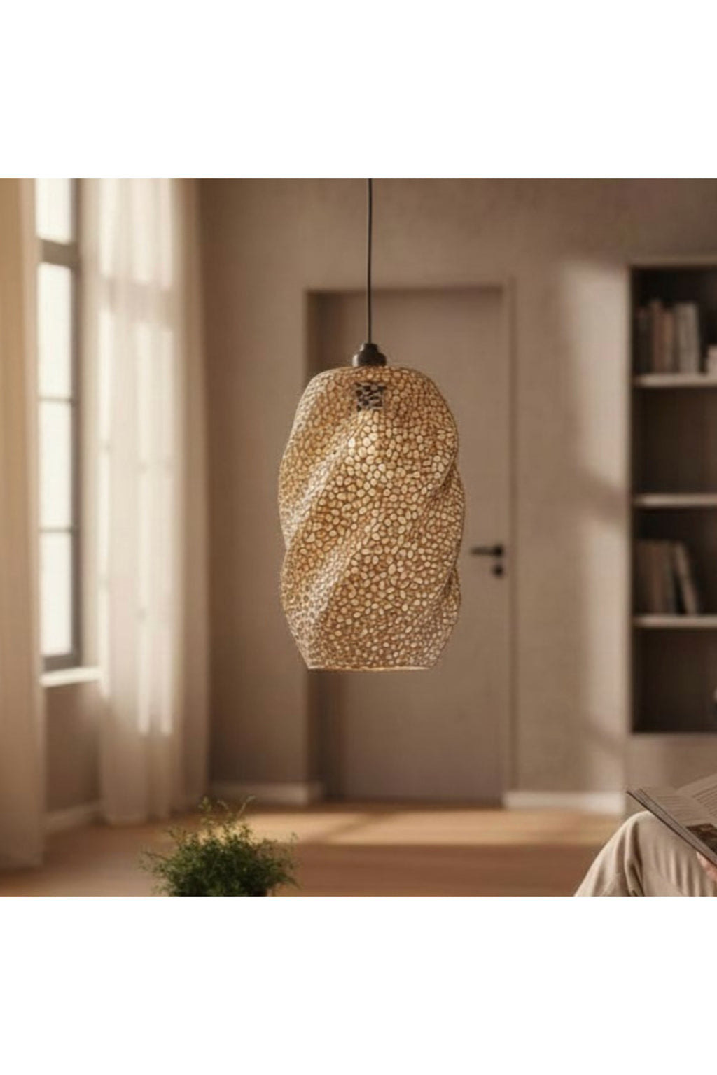 Morpha Stone Modern Sarkıt Işık Organik Tasarımlı Ev Aydınlatması