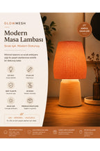 GlowMesh Modern Masa Lambası