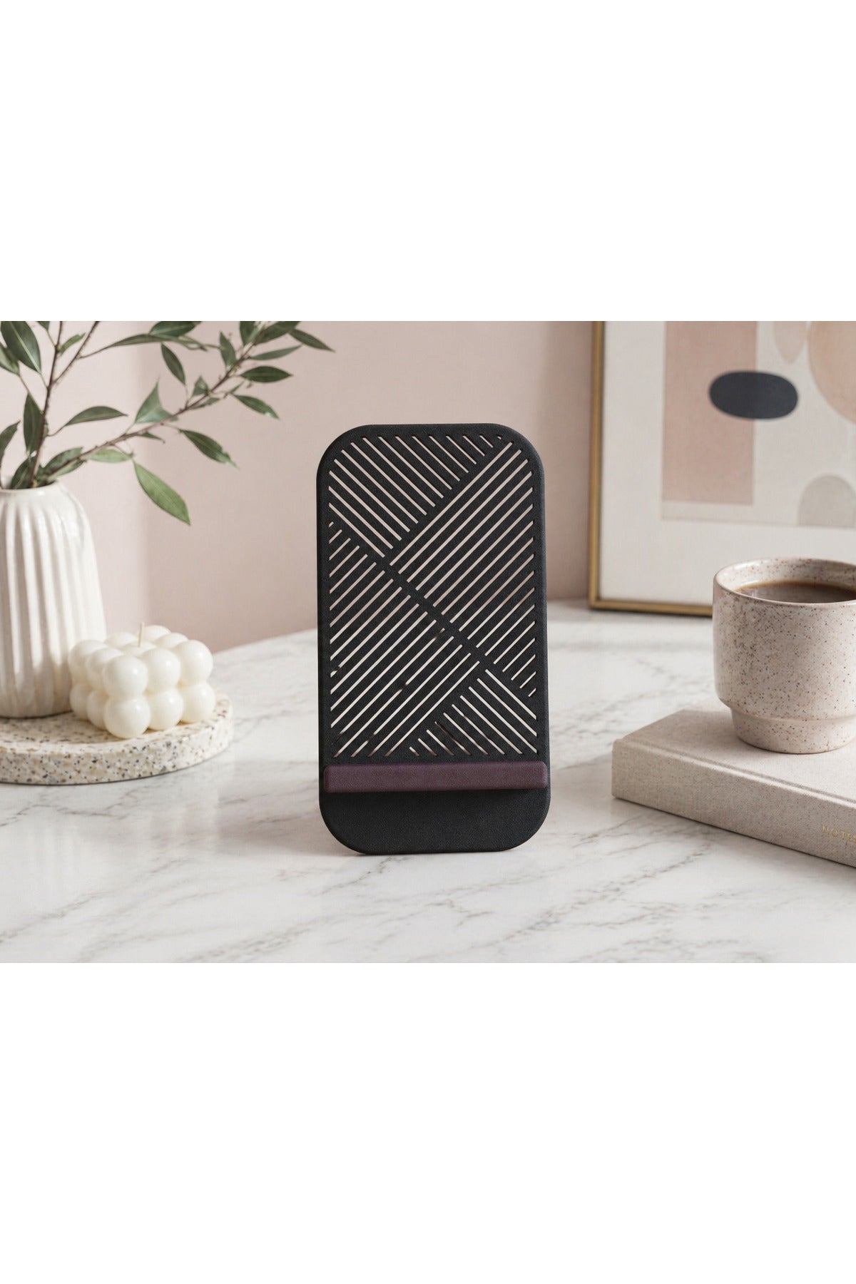 PatternStand Desenli Masaüstü Telefon Standı Serisi