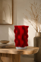 WAVY LAMP Premium Dekoratif Abajur – Modern Tasarım Gece Lambası, Ortam Işığı