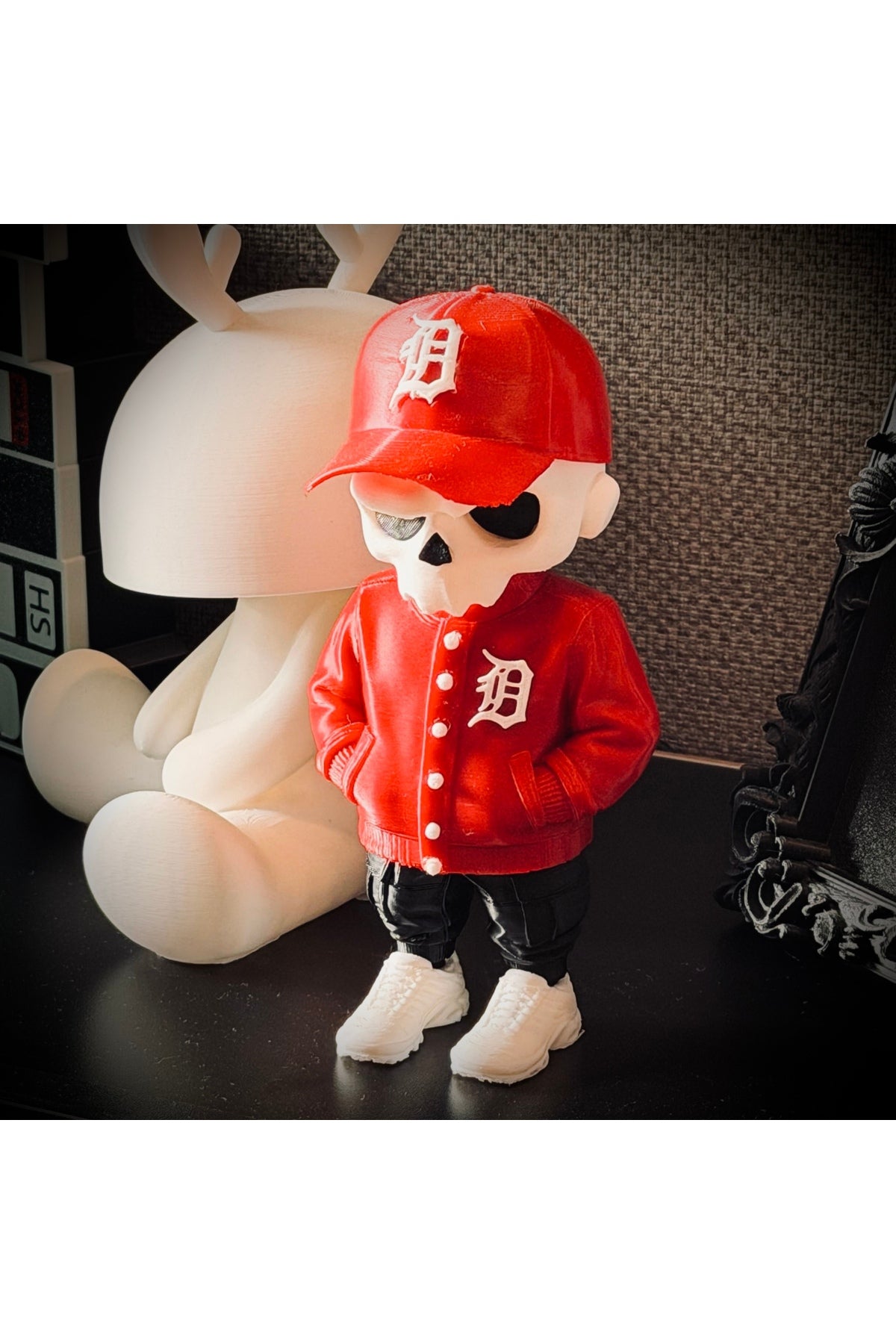 Kuru Kafa Old School Detroit Tigers Kombin Kırmızı | Özel Seri Koleksiyon Ürünü Oyuncak Figür