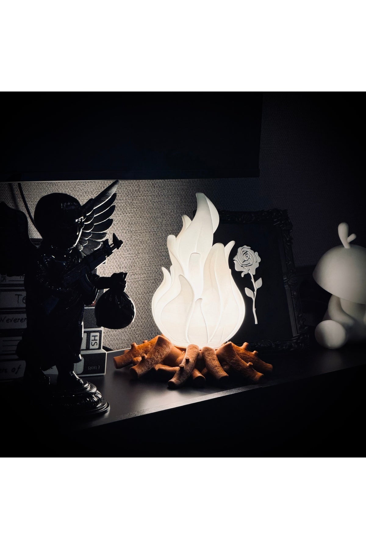 Campfire Dekoratif Masa Lambası