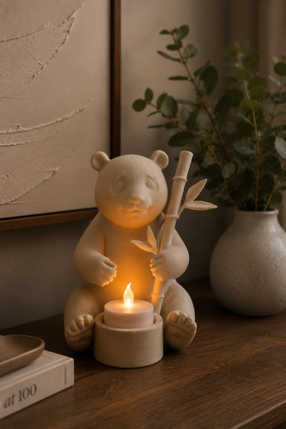 PandaGlow Dekoratif Mumluk