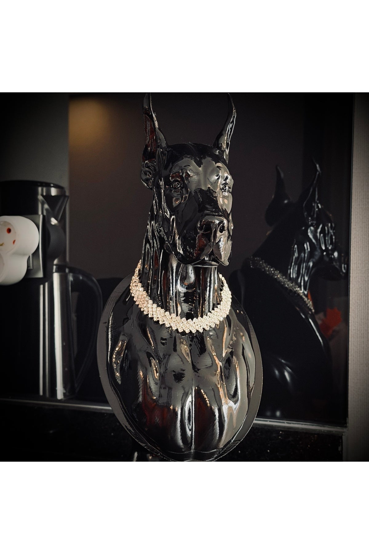DIESEL DOBERMAN Dekoratif Doberman Büst