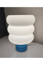 Blumera Puff LED Görünümlü Dekoratif Masa Lambası Modern Gece Lambası Ortam Aydınlatma