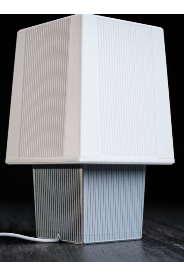Quadrix Form 3D Baskı Masa Lambası Modern Dekoratif Aydınlatma