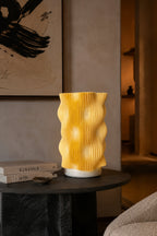 WAVY LAMP Premium Dekoratif Abajur – Modern Tasarım Gece Lambası, Ortam Işığı