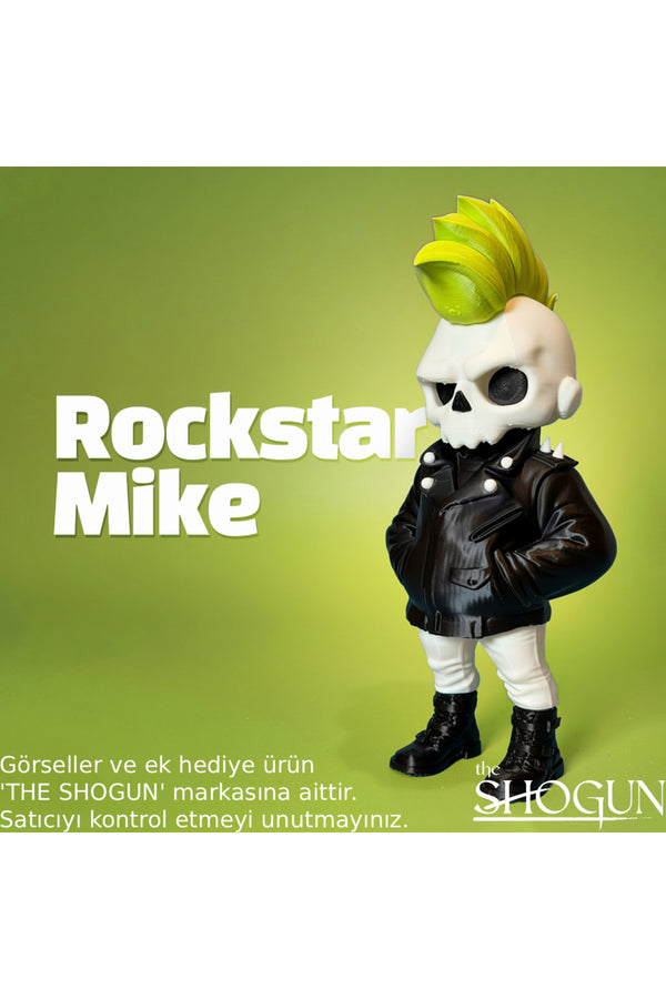 Kuru Kafa Rockstar Mike Özel Seri | Özel Seri Koleksiyon Ürünü Oyuncak Figür