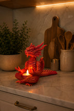 DragonFlame Dekoratif Mumluk