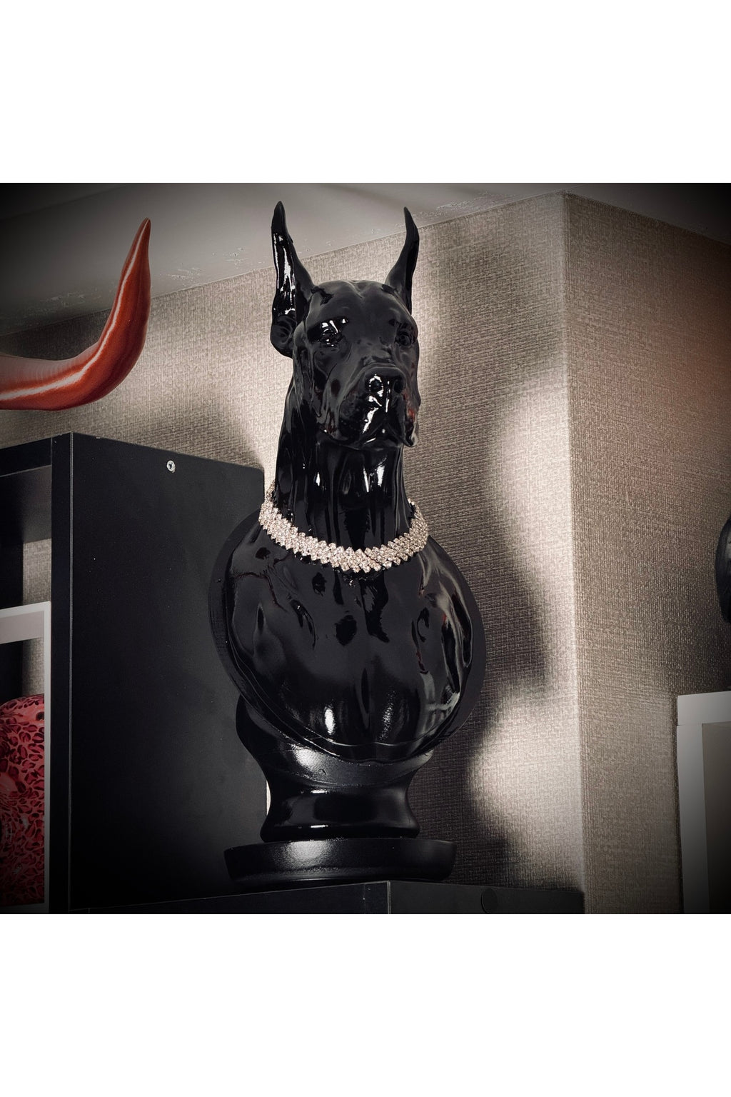 DIESEL DOBERMAN Dekoratif Doberman Büst