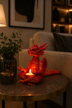 DragonFlame Dekoratif Mumluk