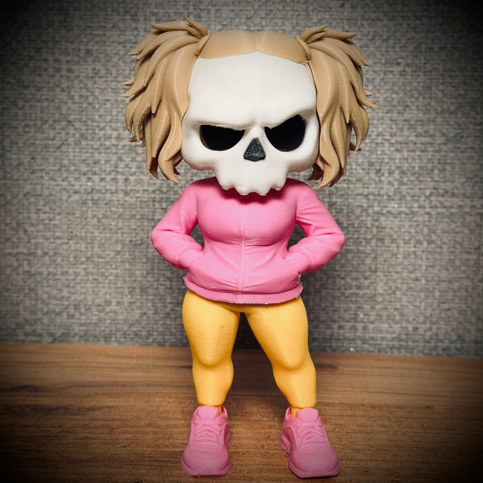 KURU KAFA ANGRY CLARA PEMBE KOMBİN