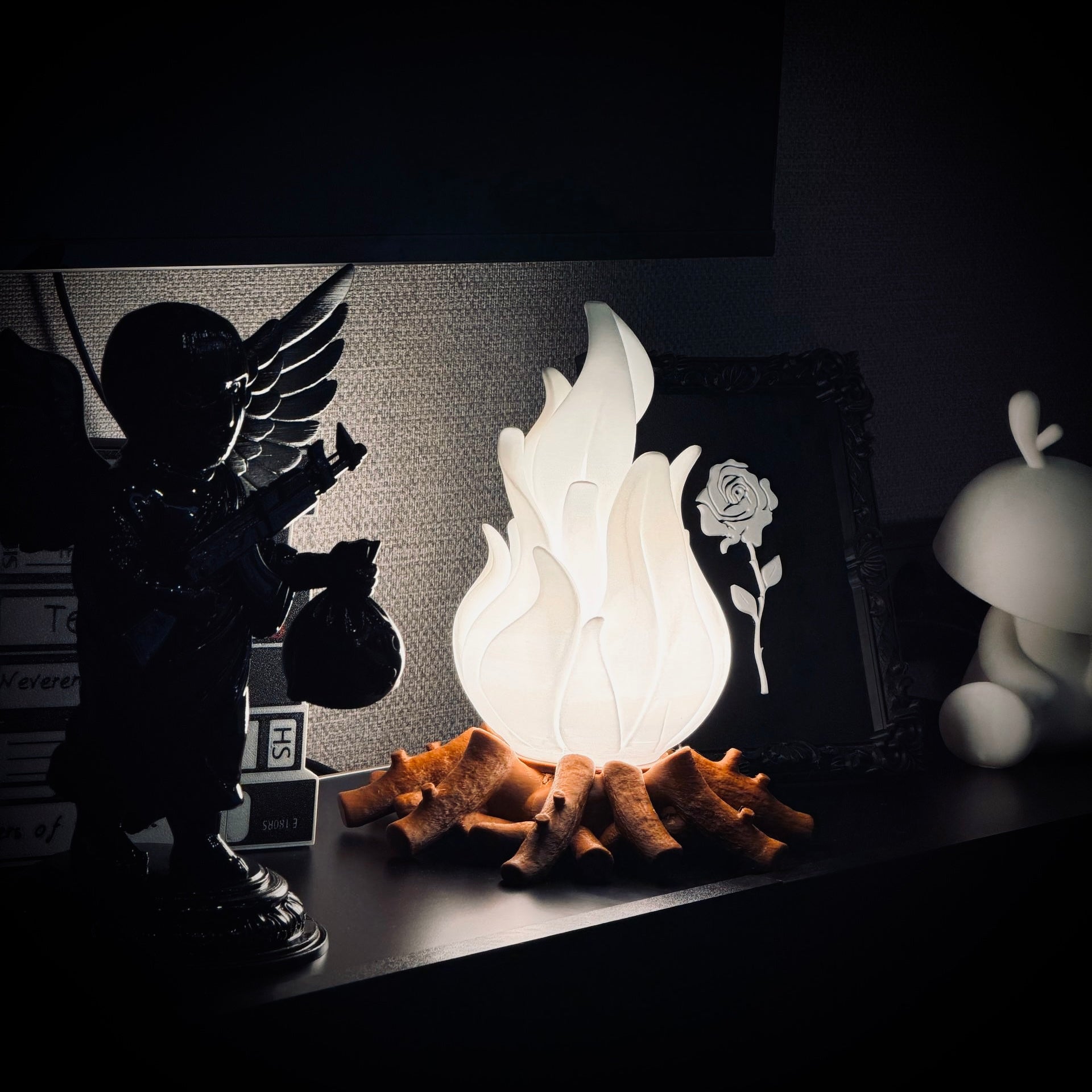 Campfire Dekoratif Masa Lambası