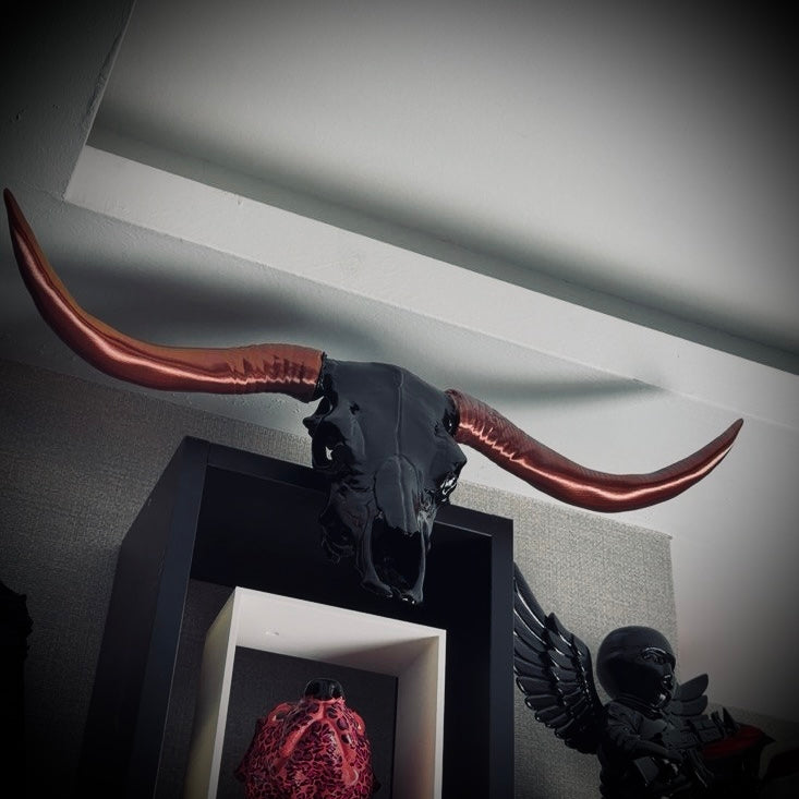Black Horn Dekoratif Duvar Objesi | Dekoratif Ev Dekoru
