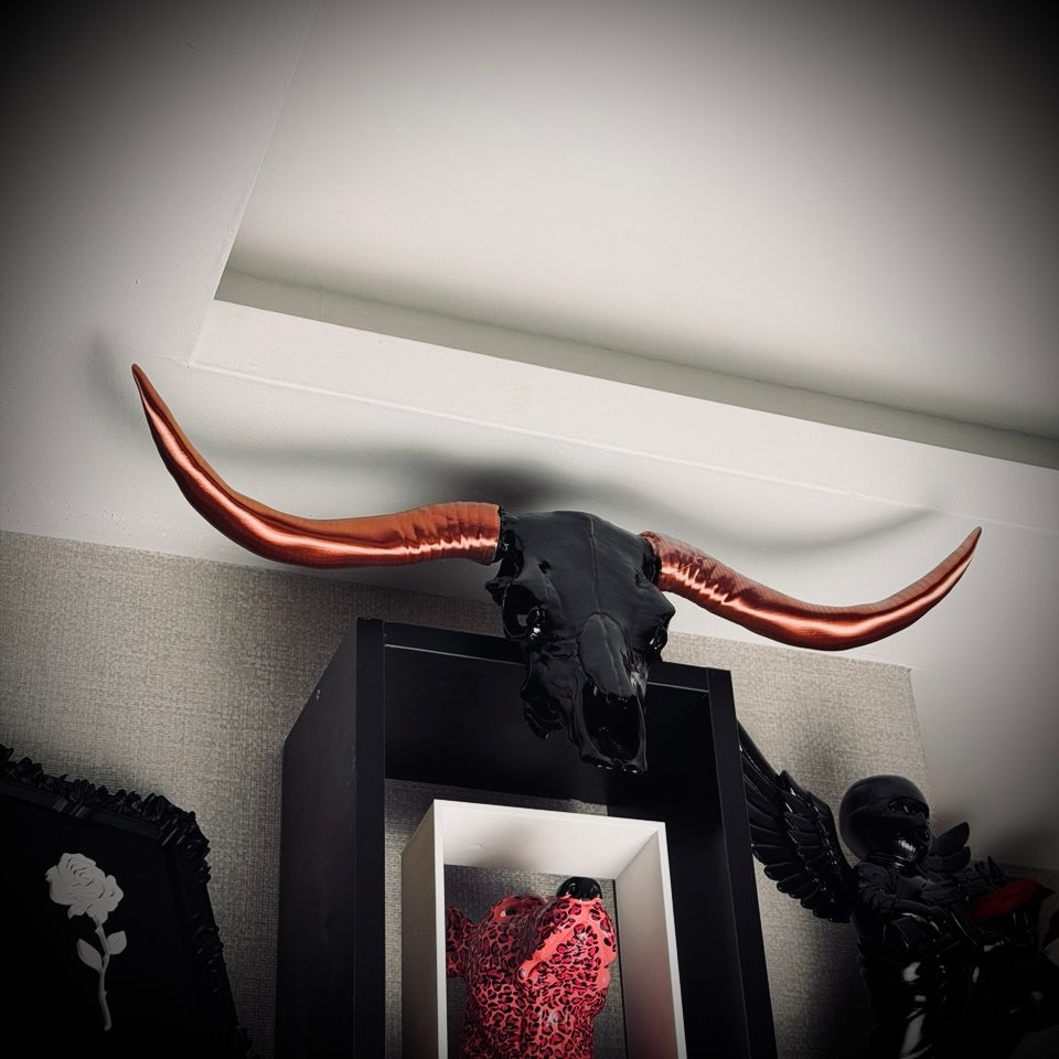 Black Horn Dekoratif Duvar Objesi | Dekoratif Ev Dekoru