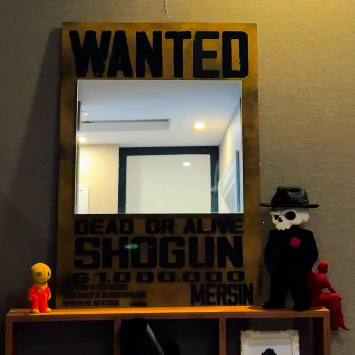 Wanted Tasarım Vıntage Ayna | Dekoratif Ev Dekoru