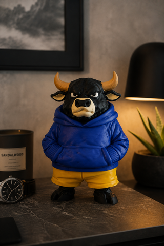 Boğa Taraftar Maskot Figürü