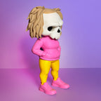 KURU KAFA ANGRY CLARA PEMBE KOMBİN