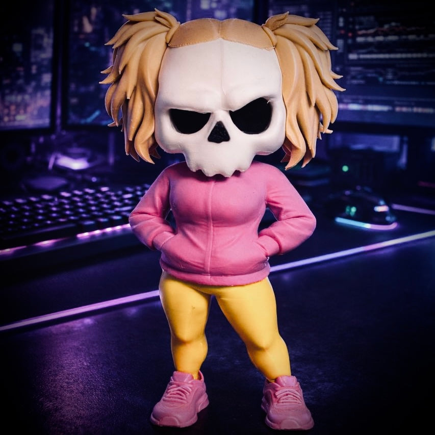 KURU KAFA ANGRY CLARA PEMBE KOMBİN